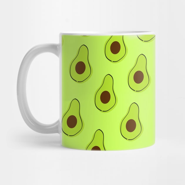 Avocados pattern by monika27